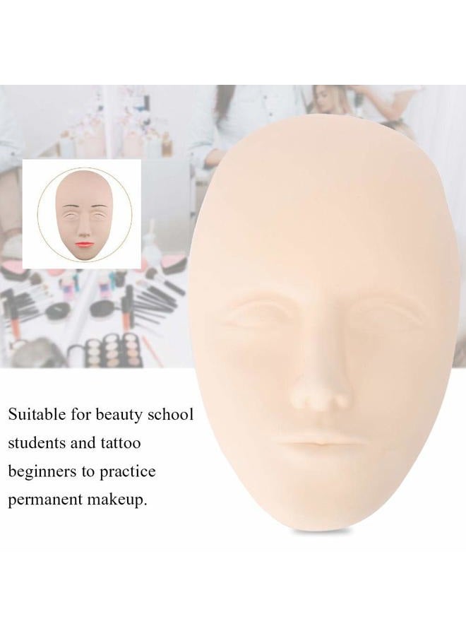 Clina 5D Tattoo Practice Permanent Makeup Microblading Eyebrow Lip Training Silicone Fake Skin (2#) - Image 3