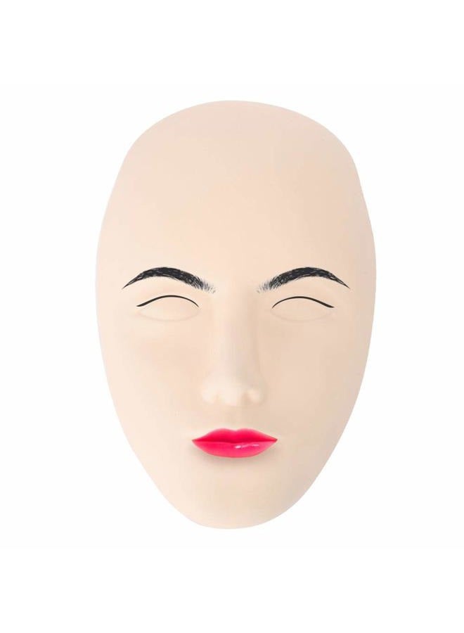 Clina 5D Tattoo Practice Permanent Makeup Microblading Eyebrow Lip Training Silicone Fake Skin (2#) - Image 4