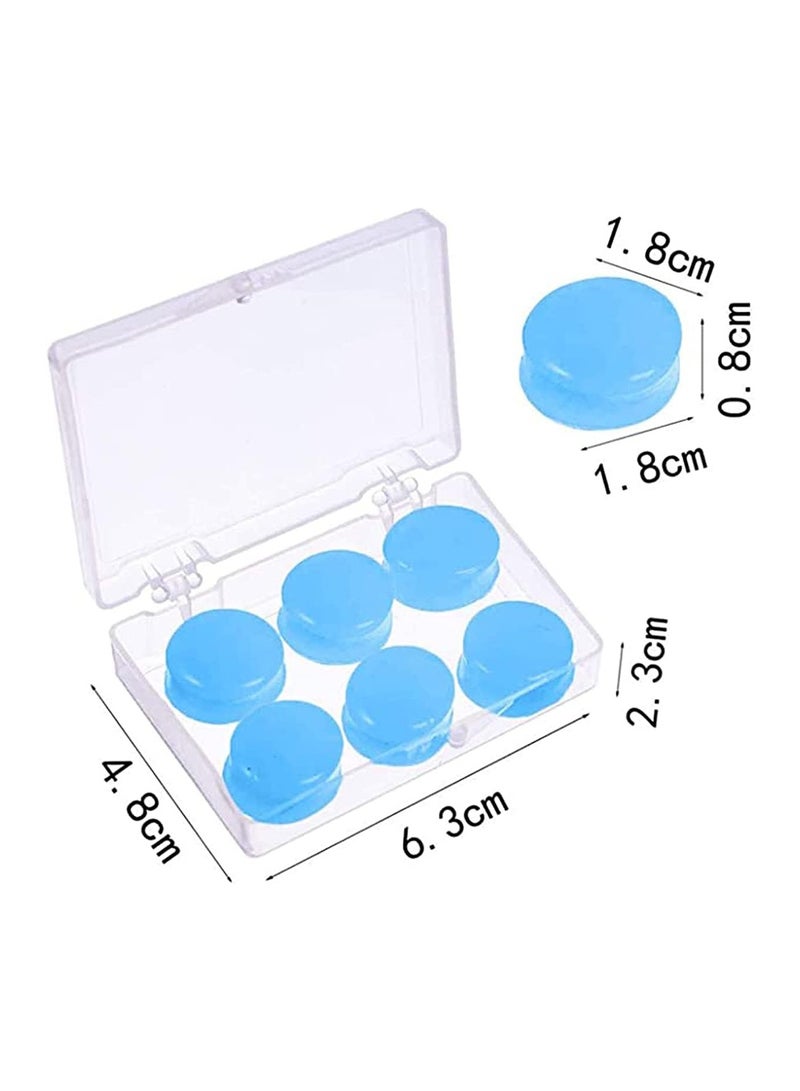 KASTWAVE Castove Sleeping Earplugs Sleeping Earplugs with High Decibel Noise Protection Waterproof Earplugs for Sleeping Learning Swimming Noise Cancelling 3 Pairs - Image 2
