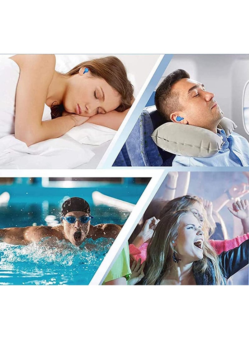 KASTWAVE Castove Sleeping Earplugs Sleeping Earplugs with High Decibel Noise Protection Waterproof Earplugs for Sleeping Learning Swimming Noise Cancelling 3 Pairs - Image 5
