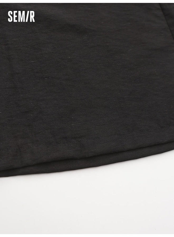 سيمير بنطلون فضفاض بلون موحد للنساء - Image 5