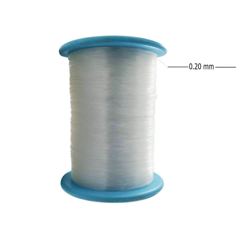 DIY Crafts DIY Crafts Pack of 1 Pc, DIY Crafts 1000m/Roll 0.50mm Transparent Nylon Fishing Line K (Pack of 1 Pc, DIY Crafts)  - Image 4