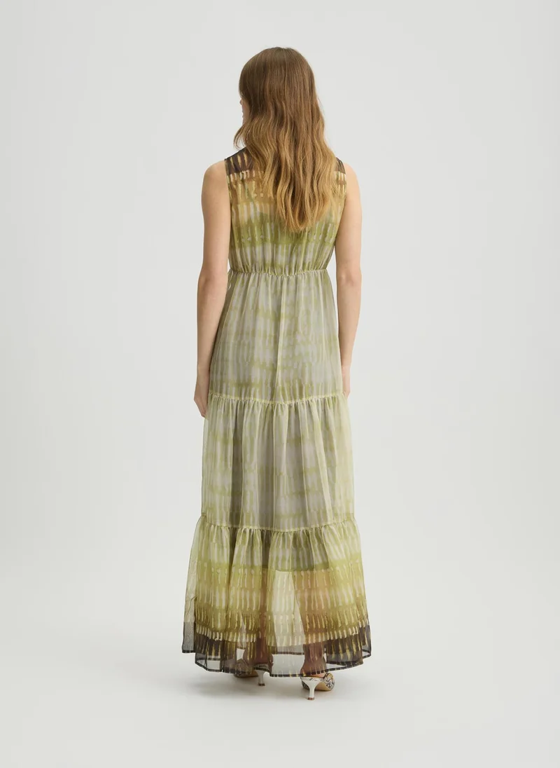 Liu Jo Printed chiffon shirt dress