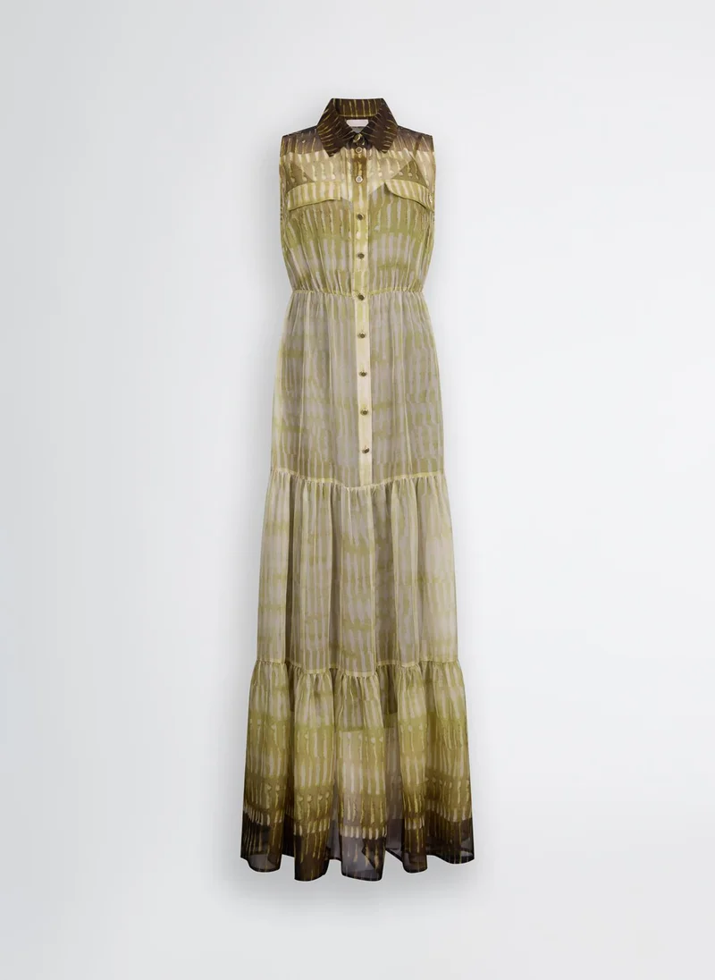 Liu Jo Printed chiffon shirt dress