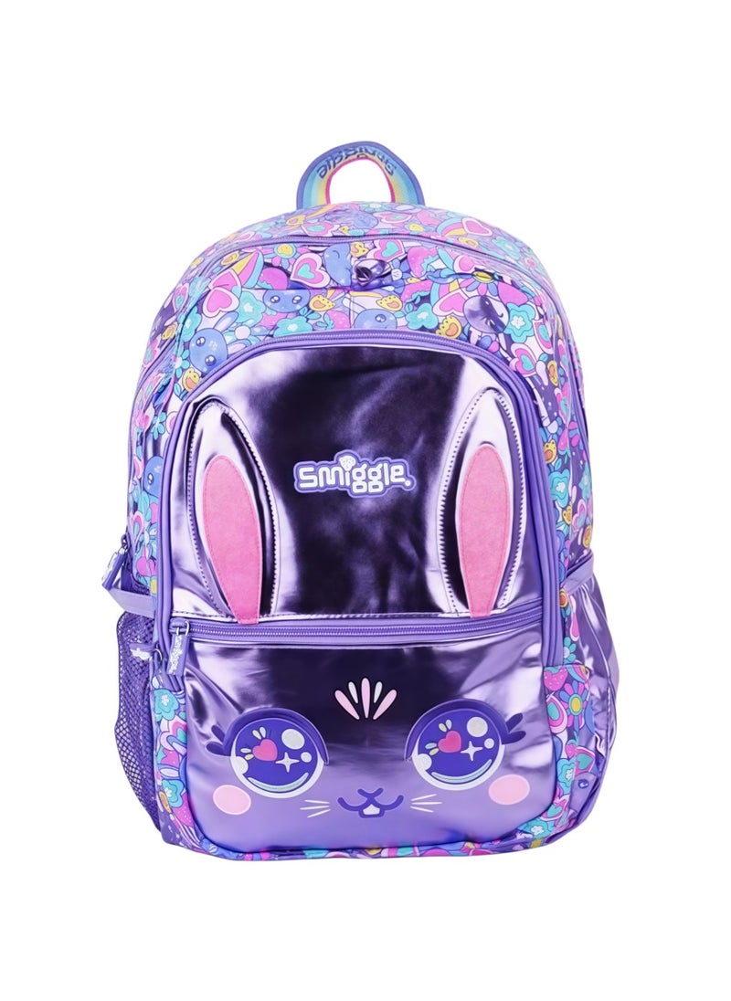 Smiggle Smiggle Girls Cartoon Print Student Schoolbag Primary and Secondary School Children's Backpack Outdoor Leisure Bag Backpack 42*30CM 