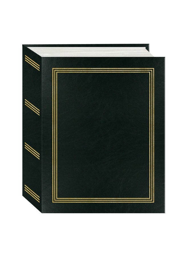 Pioneer Photo Albums A4-100 Black Photo Album, 100 Pockets 4"X6" 