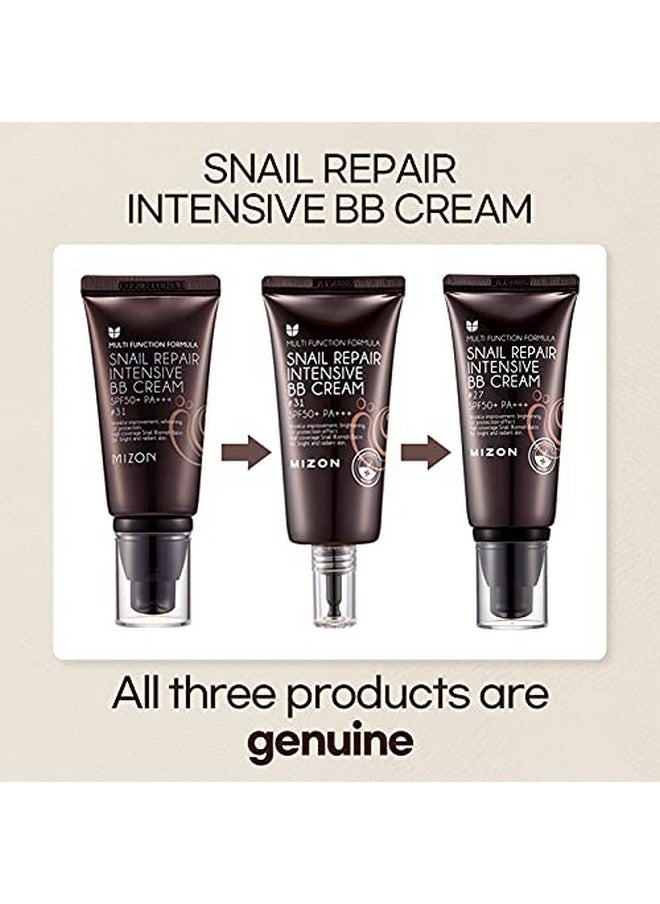 MIZON - Snail Repair Blemish Balm Multifunctional Bb Cream With Snail Mucus Filtrate Skin Care And Makeup Coverage Strenghtens Skin Elasticity Improves Fine Wrinkles ( 27) - Image 1
