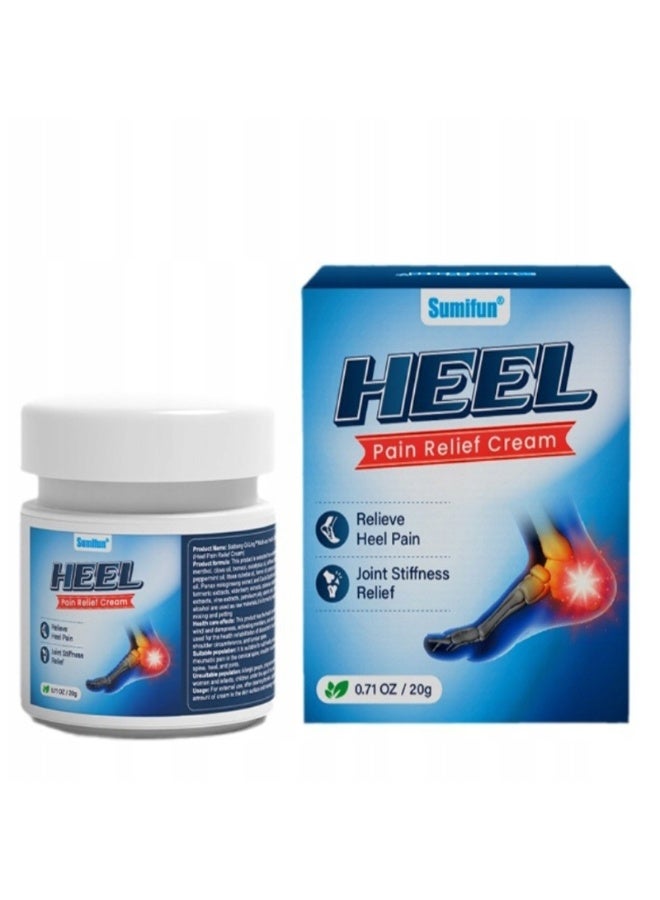 Sumifun Heel Pain Relief Cream is a product made of natural plant ingredients that effectively relieves ailments related to joint, muscle, spine and heel pain. Its unique formula helps relax muscles, improve circulation and restore comfort in everyday functioning. Ideal for people struggling with rheumatism, joint stiffness or post-traumatic pain. - Image 4