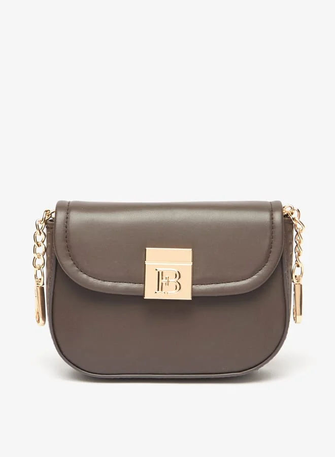 فلورا بيلا من شو إكسبرس Women Solid Crossbody Bag with Detachable Strap and Pouch