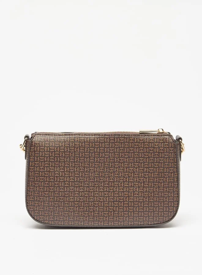 فلورا بيلا من شو إكسبرس Women Solid Crossbody Bag with Detachable Strap and Pouch