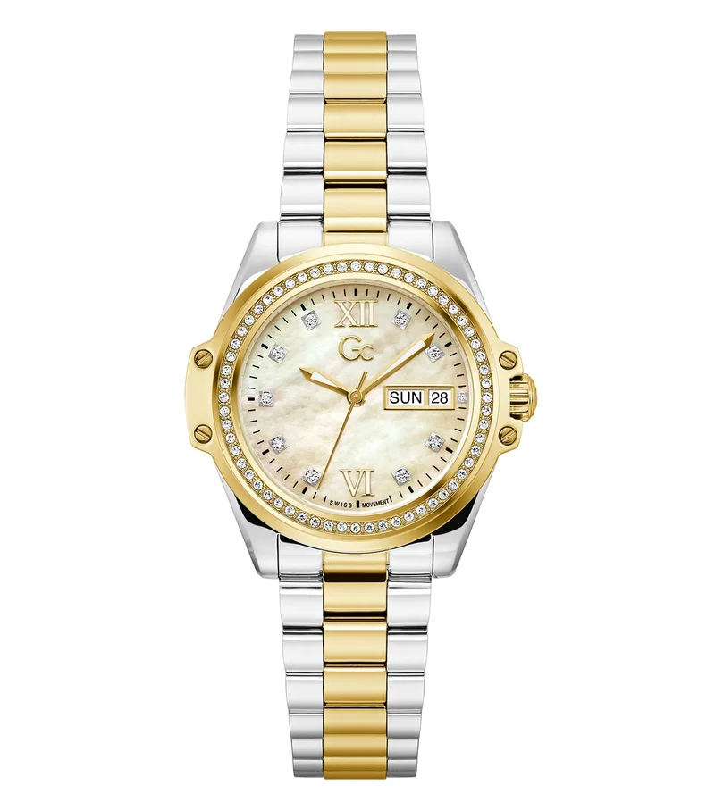 Gc Women Bolt Lady Quartz Watch 34 Mm