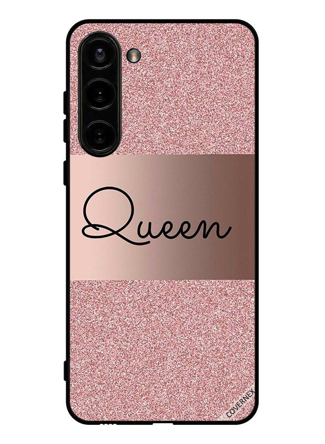 Covernex Protective Case Cover For Samsung Galaxy S23 Queen Glitters Background - Image 1