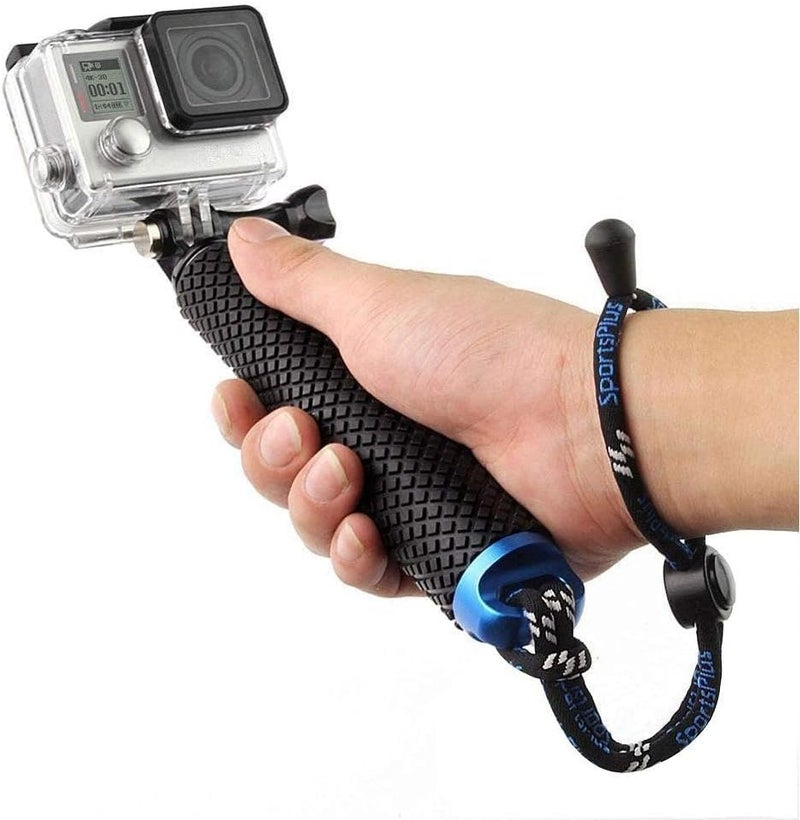 SHOPEE Selfie Stick Extendable Hand Grip Handheld Monopod Aluminum Telescopic Pole (7-19 inch) Compatible with GoPro Hero 11 10 9 8 7 6 5 4 3+ 3 Session SJ4000 SJ5000 Action Cameras - Image 2