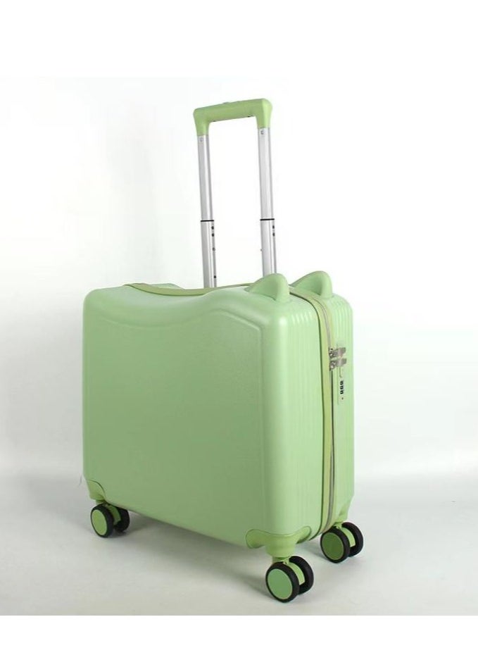 Golden Cabin Luggage Suitcase Children's Cycling Luggage Boarding Luggage Wear-resistant Combination Lock Suitcase Carry On Zipper Suitcase Travel Carry-Ons  - Image 1