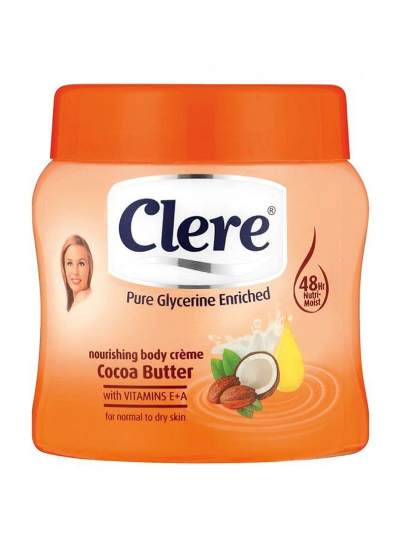 CLERE Cocoa Butter Body Cream 500ml