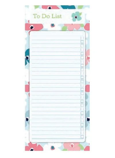 Collins Collins DPTDSL-BL Slim Magnetic List Pad, Blossom