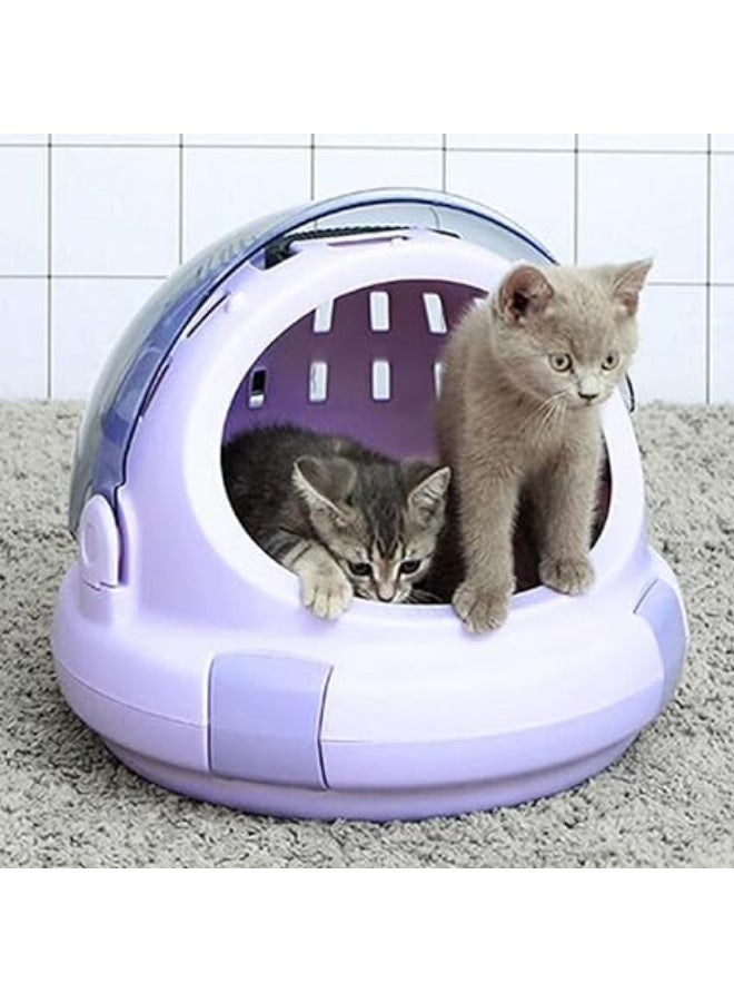 شنطة سفرو حامل قطط و كلاب للحيوانات الأليفة مزود بتهوية، مناسب للكلاب الصغيرة ورحلات القطط , و الكلاب الصغيرة مستلزمات الحيوانات الأليفة - Image 2