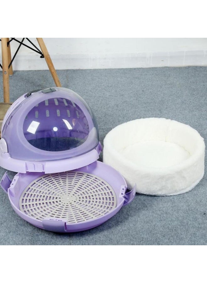 شنطة سفرو حامل قطط و كلاب للحيوانات الأليفة مزود بتهوية، مناسب للكلاب الصغيرة ورحلات القطط , و الكلاب الصغيرة مستلزمات الحيوانات الأليفة - Image 4