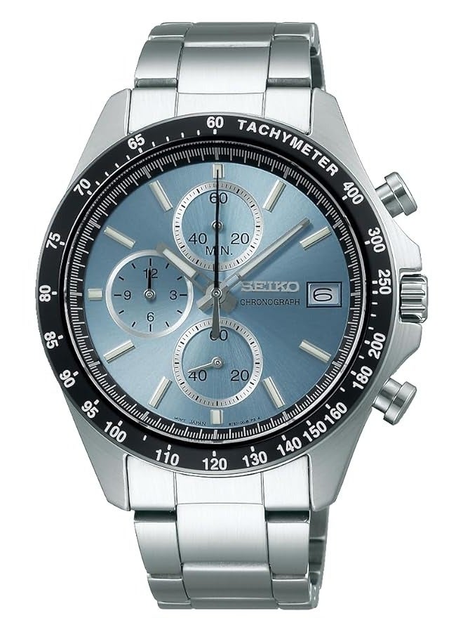 سيكو Seiko Spirit Ice Blue Tiffany Chronograph SBTR029