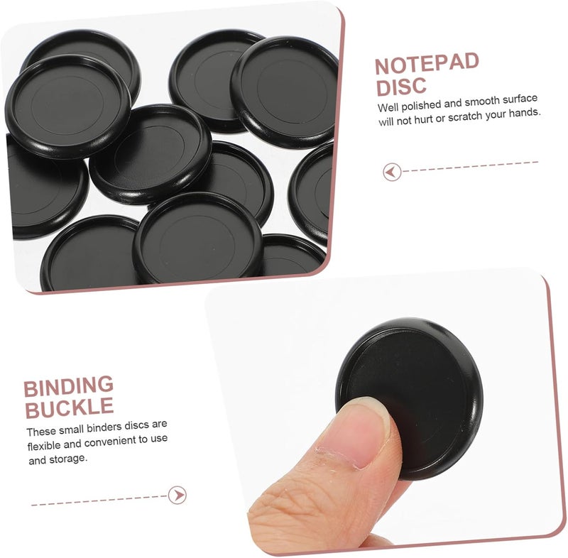NUOBESTY 55pcs Loose Leaf Binding Discs for Planners Detachable Discbound for Easy Page Flipping and Custom Organization for Use - Image 3