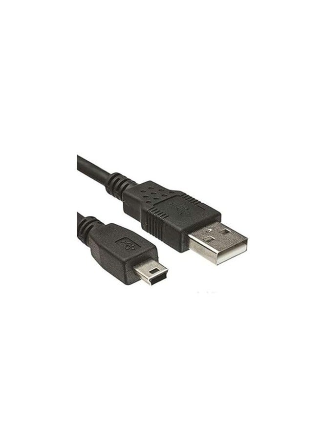 كيبل نقل بيانات USB 2.0 بـ 5 دبابيس للكاميرا الرقمية/كاميرا الفيديو – لنقل سريع وآمن للبيانات