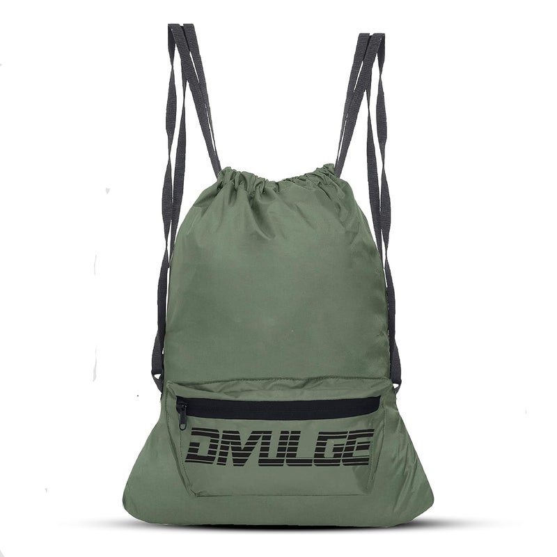 DIVULGE Thunder Drawstring Daypack bag, Sports bag, Gym bags With Zip pocket (16 L Backpack) - Image 1
