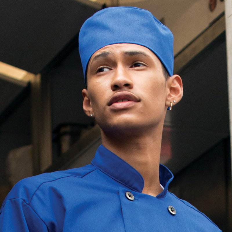 Uncommon Threads Unisex Chef Beanie Hat Cap, Adjustable - Image 5