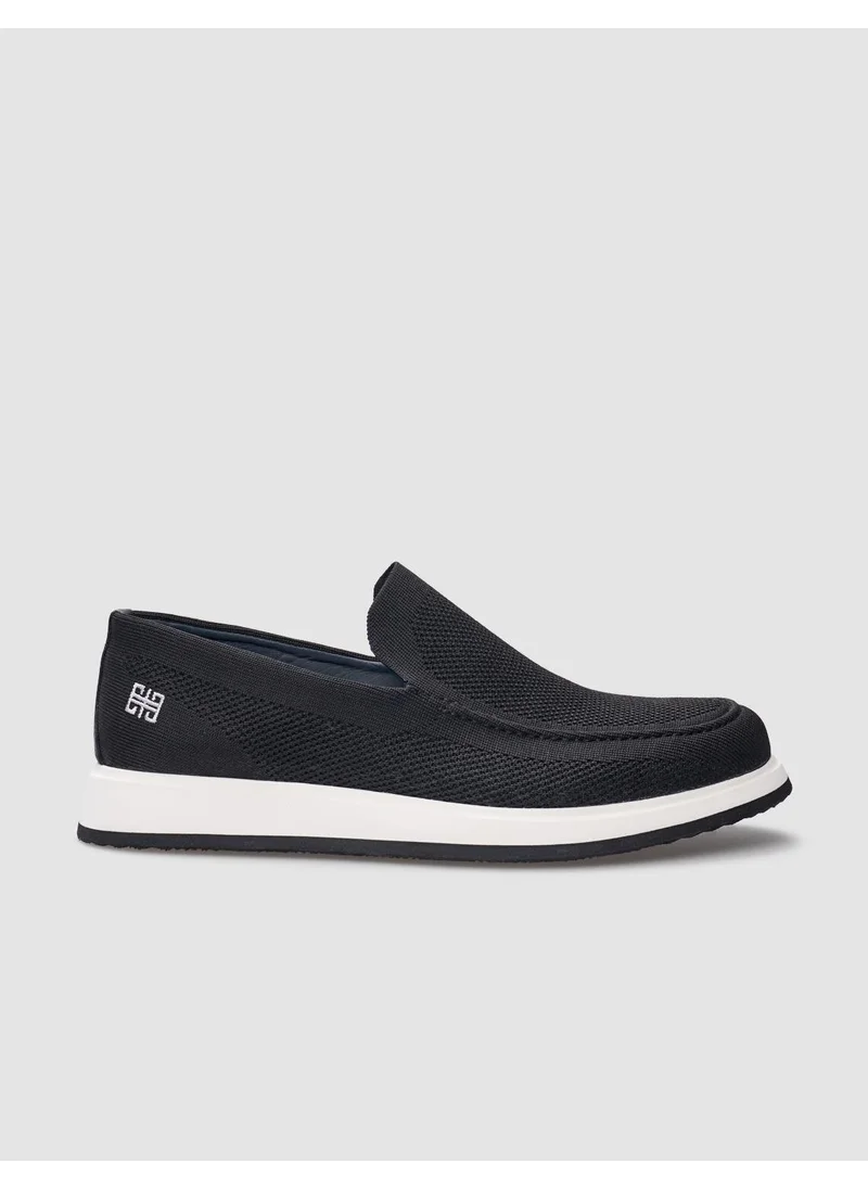 كاباني Knitwear Black Men's Casual Shoes