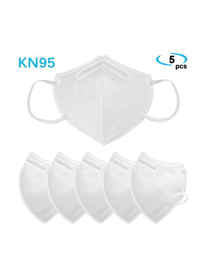 NIBEMINENT 5-Piece Disposable Face Mask Set - Image 2