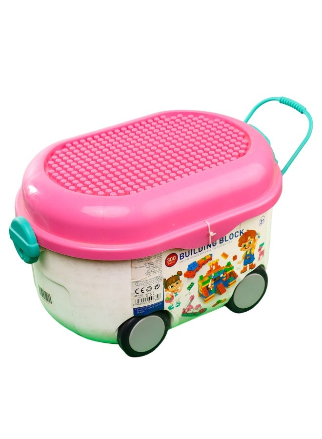 صندوق مكعبات كبيرة للأطفال 300 قطعة - JX688-70