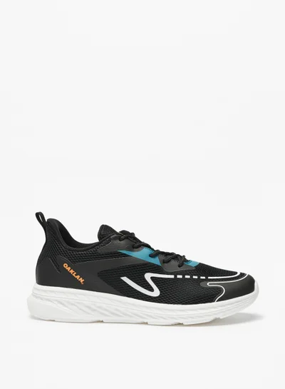 Oaklan by Shoexpress Mens Oaklan Textured Lace Up Sports Shoes By Shoexpress