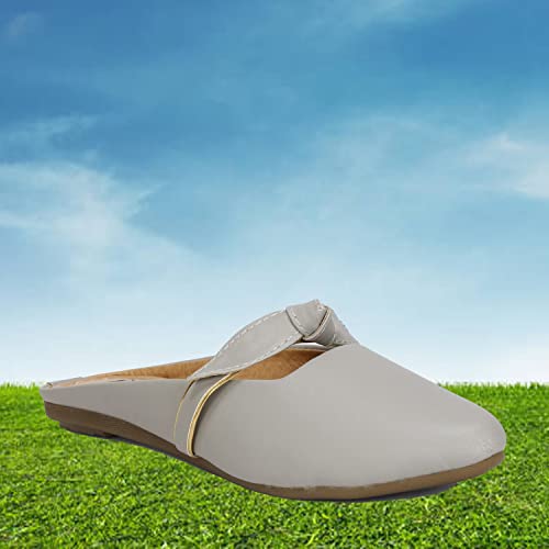Denill Comfortable, Stylish Bellies for Women and Girls UK- 3 Grey - Image 3