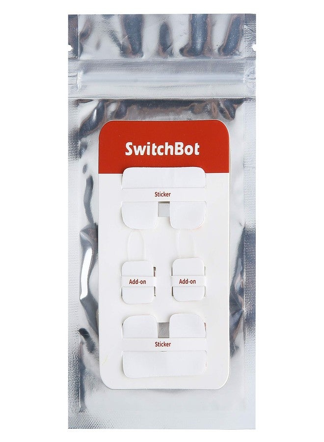 سويتش بوت ملحقات SwitchBot الإضافية، ملصقات 3M Mate للمنزل الذكي - عبوة من 4 قطع - Image 4