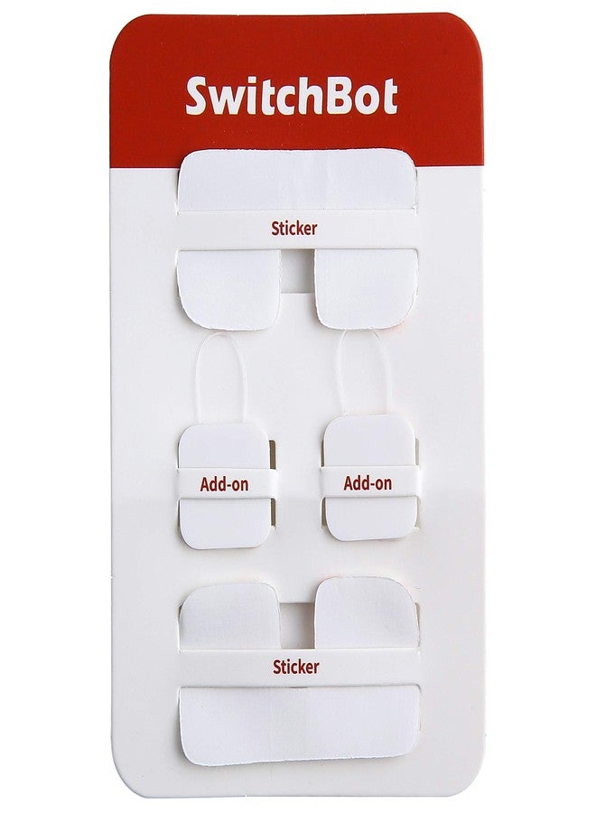 سويتش بوت ملحقات SwitchBot الإضافية، ملصقات 3M Mate للمنزل الذكي - عبوة من 4 قطع - Image 2