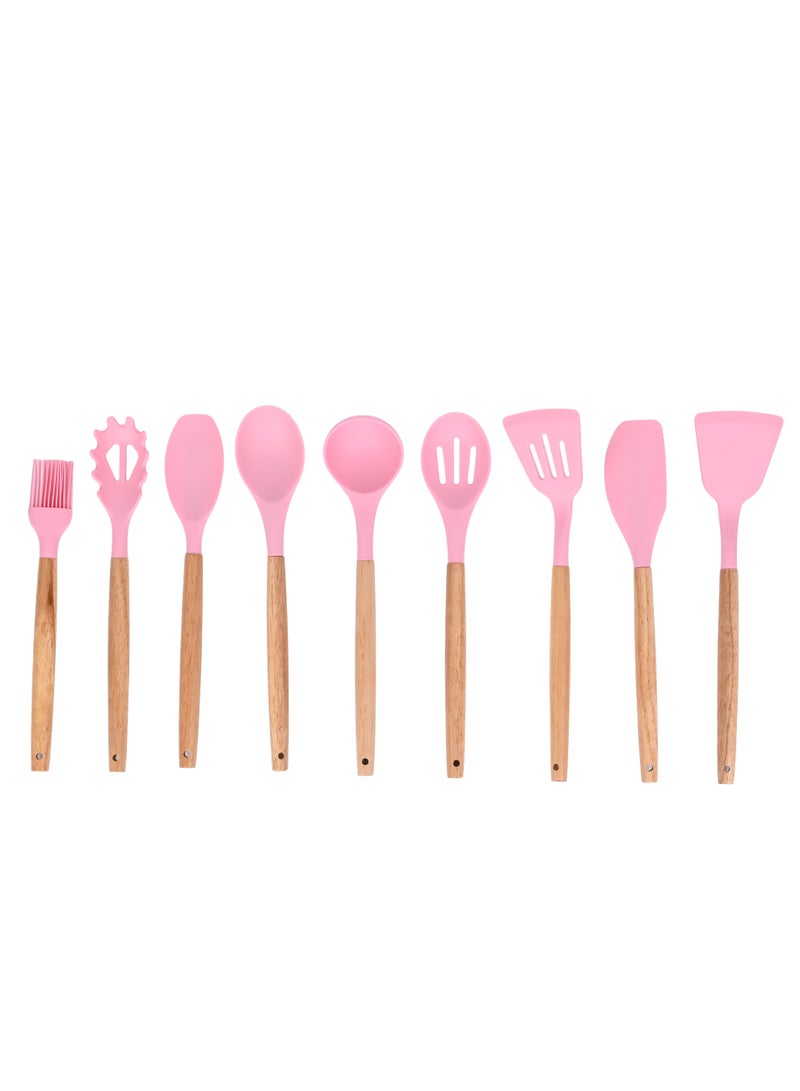 أولييرو طقم أدوات مطبخ وسكاكين ١٩ قطعة ١٩٥٠ جرام - وردي - Image 5