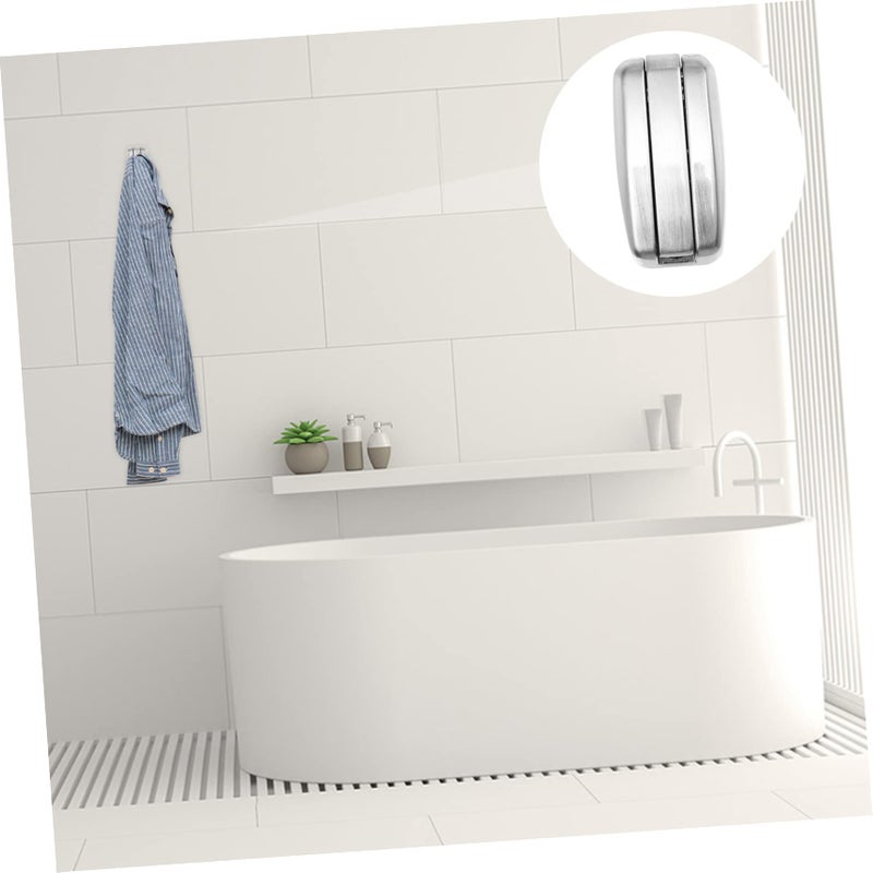 3Pcs Zinc Alloy Wall Hooks Multi Purpose Robe Hook For Bathroom Office Bedroom Towel Holder - Image 5