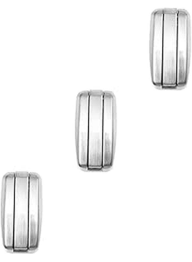3Pcs Zinc Alloy Wall Hooks Multi Purpose Robe Hook For Bathroom Office Bedroom Towel Holder - Image 1