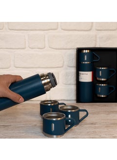 Hediyesahibi Gift Holder Personalized Triple Cup Stainless Steel Thermos Set  - Image 4
