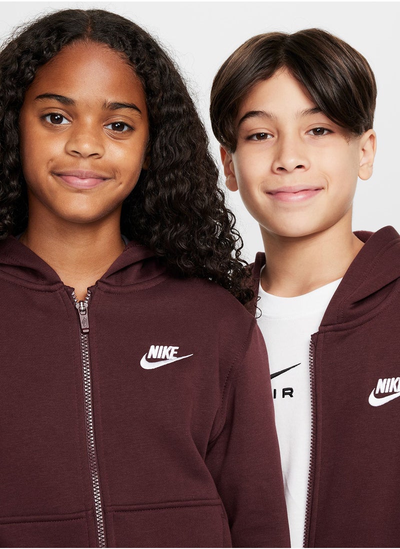 Nike - Kids Nsw Club Fleece Hoodie - Image 1
