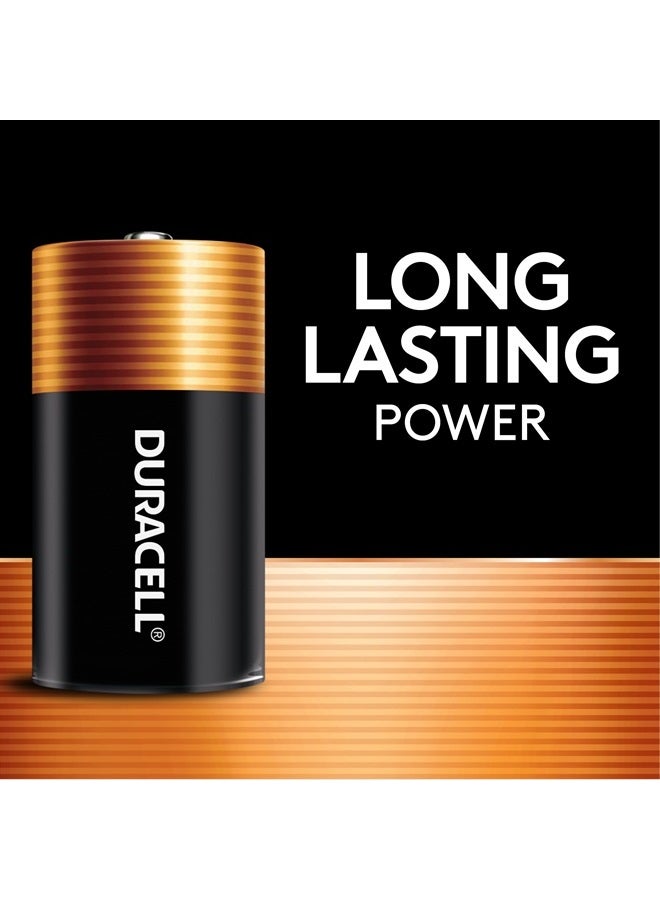 Duracell بطاريات دوراسيل كوبر توب C، عبوة 8 قطع، بطارية C بقوة طويلة الأمد، بطارية قلوية C متعددة الاستخدامات للأجهزة المنزلية والمكتبية - Image 5