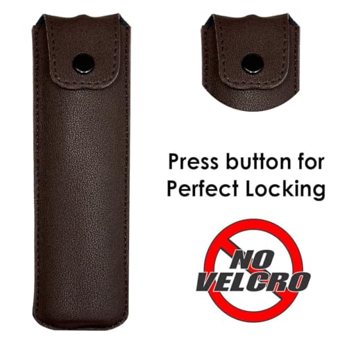 Zaoma Protective Case for Mi Led TV 4A Pro Remote Control (32" / 43" / 55") - Premium PU Leather Cover Holder, Brown - Image 5