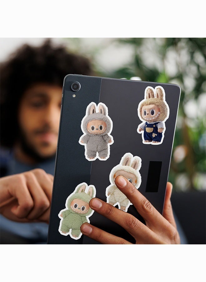 BELANO 50Pcs Labubu Cartoon Stickers Pack for Kids – Waterproof Vinyl Cute Decals for Bottles, Laptops, Journals & Gifting - Image 5