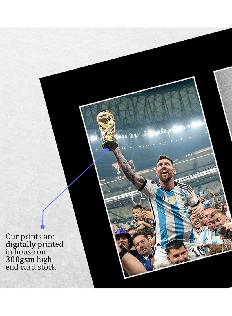 Today Idea Unframed A4 Autographed Picture of Lionel Messi | Perfect Gift for Argentina Football Fans and Supporters (Unframed A4 (Argentina Barcelona)) - Image 4