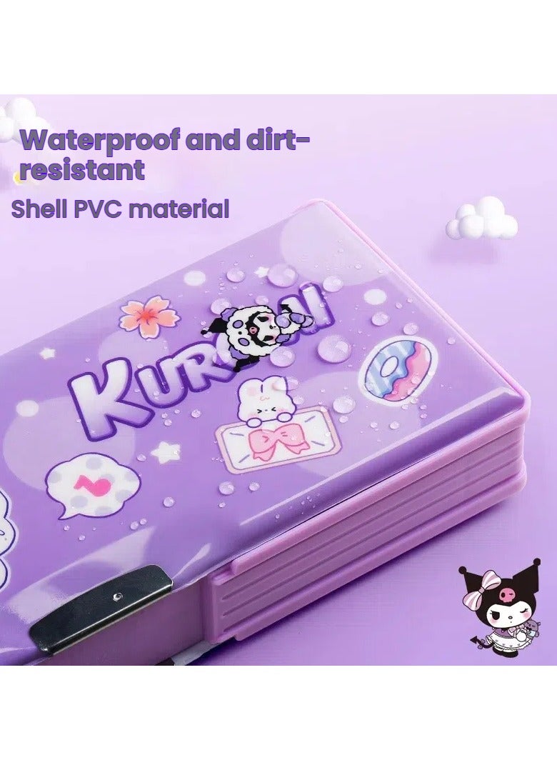 عام "حافظة أقلام كورومي متعددة الوظائف، حافظة أقلام للأولاد والبنات، صندوق أدوات مكتبية منظم وجذاب من كورومي، أفضل هدية للأطفال والمراهقين." - Image 2