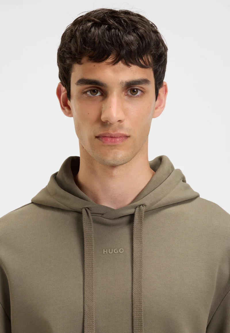 HUGO Two-piece relaxed-fit tracksuit with contrast logos
