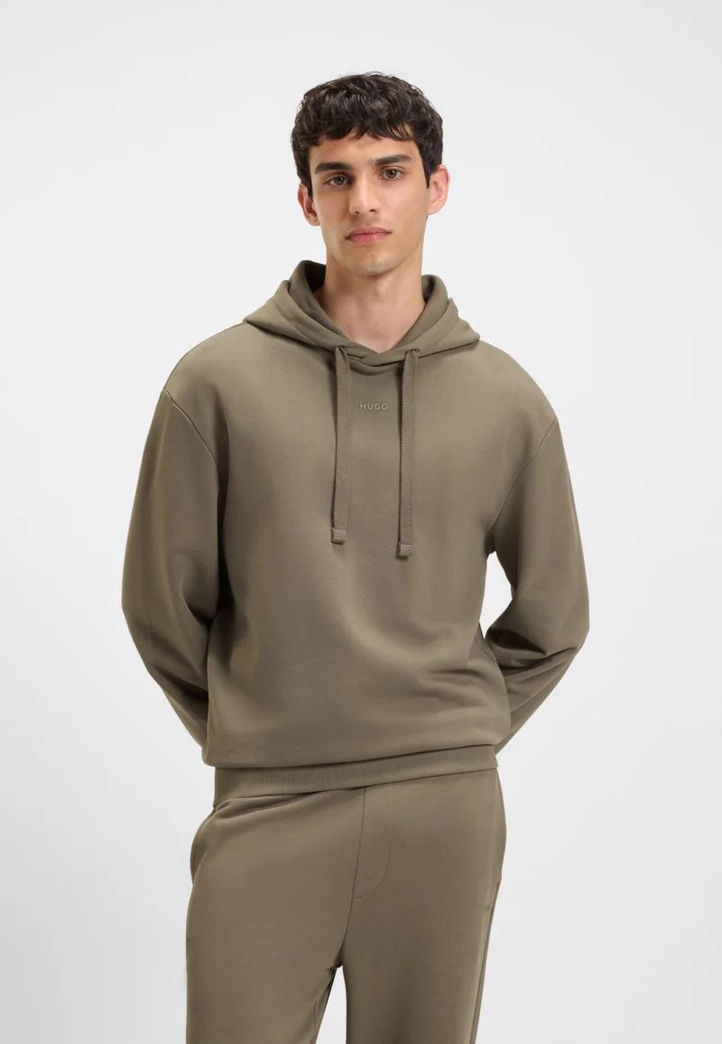 هوجو Two-piece relaxed-fit tracksuit with contrast logos