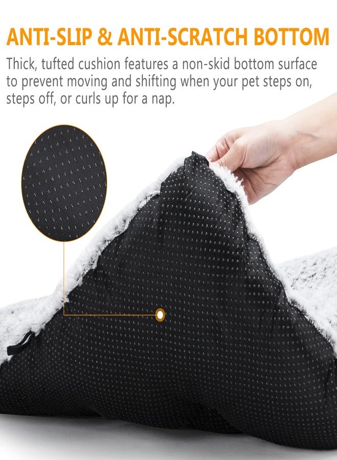 MIXJOY Dog Bed Kennel Pad Washable Anti-Slip Crate Mat for Medium Dogs and Cats (30-inch) - Image 4