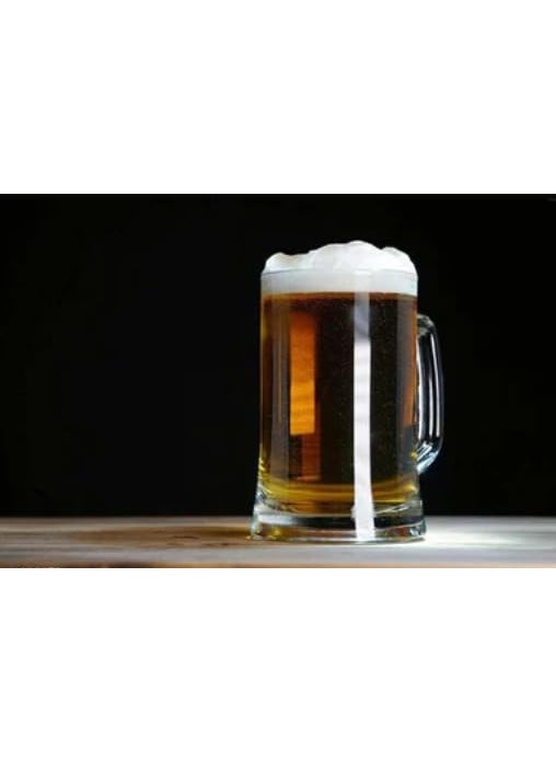 Mittal's Mittals Set of 4 Authentic Italian Premium Beer Mugs 500 ML Transparent Heavy Bottom Glass with Handle Ideal Gift for Beer Enthusiasts  - Image 3