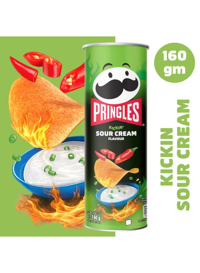 Pringles Kickin' Sour Cream Flavour - Image 5