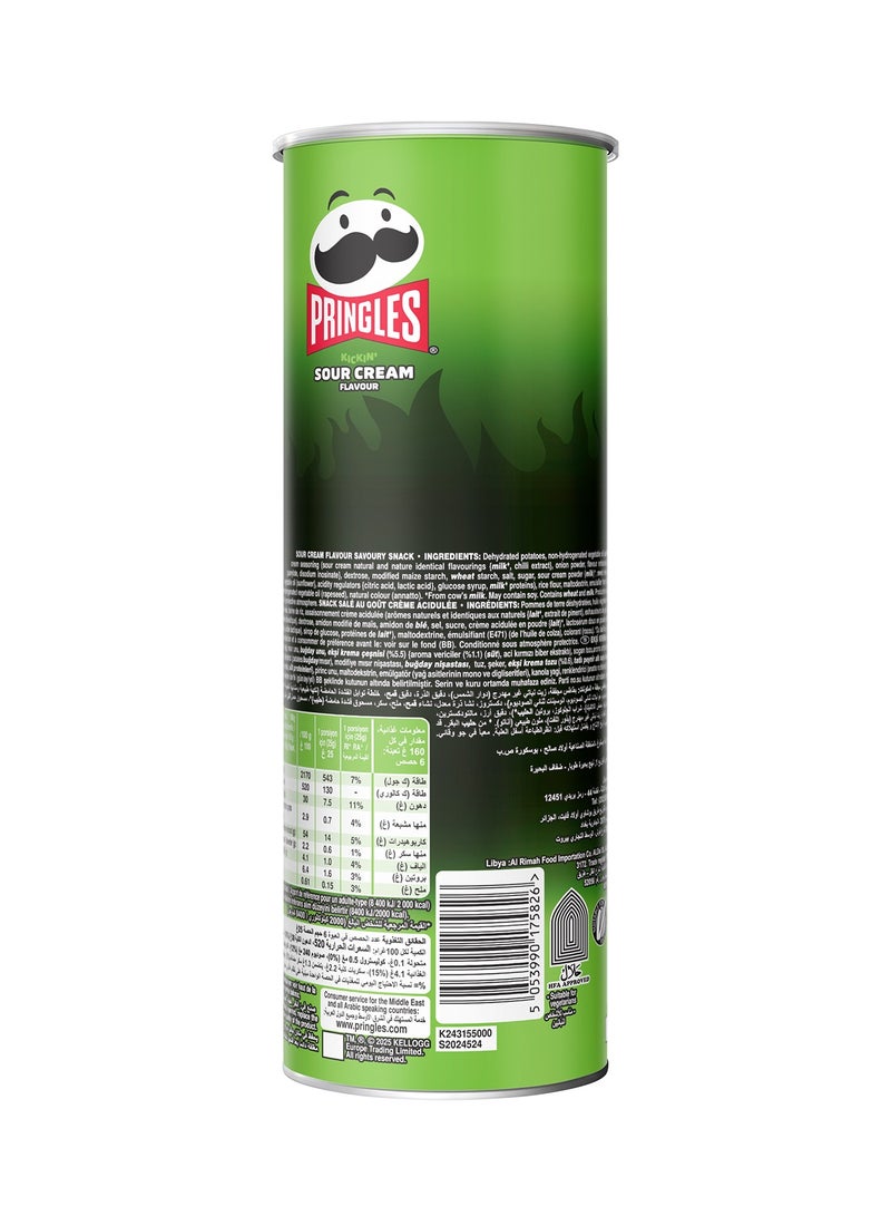 Pringles Kickin' Sour Cream Flavour - Image 2